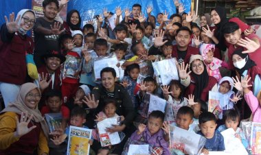 Turun Tangan Jakarta  Gelar Beragam Kegiatan Korban Bencana Cianjur