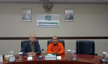 HAMDI ZAENAL UNGKAPKAN PERMASALAHAN TENAGA HONORER SAAT AUDIENSI  DENGAN BPJS KESEHATAN PUSAT