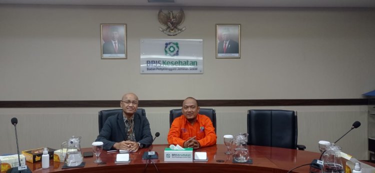 HAMDI ZAENAL UNGKAPKAN PERMASALAHAN TENAGA HONORER SAAT AUDIENSI DENGAN BPJS KESEHATAN PUSAT