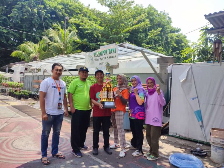 Kecamatan Koja Jakarta Utara Menempatkan dua Perwakilan RW dalam Penerima Apresiasi Masyarakat Peduli Lingkungan