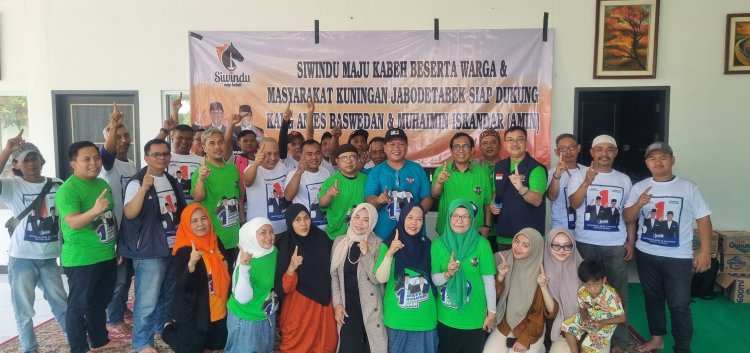 SIWINDU MAJU KABEH DAN MASYARAKAT KUNINGAN JABODETABEK DEKLARASIKAN DUKUNG KANG ANIES