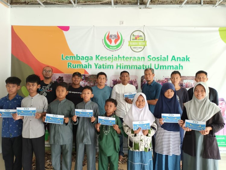 GERAKAN NANGGERANG BERSATU DESA LANGSEB ADAKAN SANTUNAN