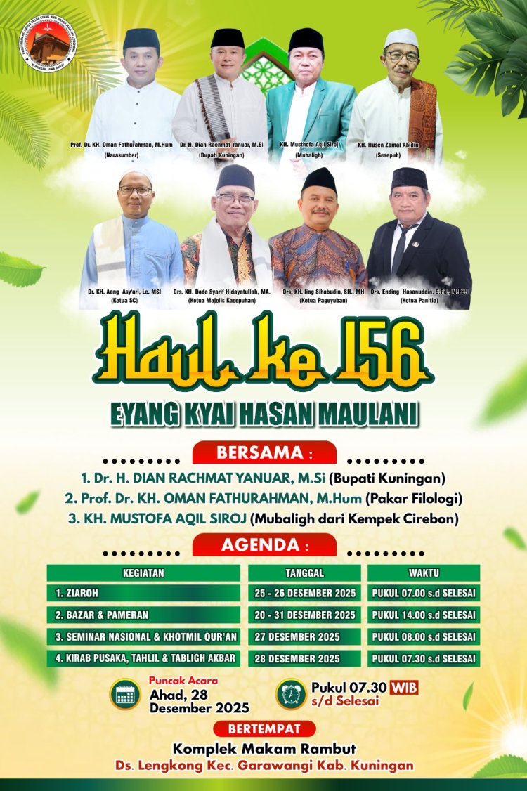 Rangkaian Kegiatan Khidmat dan Budaya Warnai Haul Ke-156 Eyang Kyai Hasan Maulani