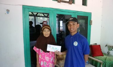 GNB (GERAKAN NANGGERANG BERSATU) SALURKAN SANTUNAN RAMADHAN KEPADA 167 PENERIMA DI DESA LANGSEB