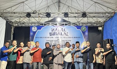WAKIL BUPATI KUNINGAN APRESIASI HALAL BIHALAL GNB 