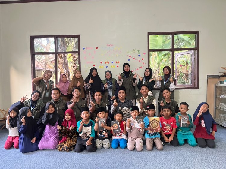 PERPISAHAN KKN UNISA KUNINGAN BERSAMA SANTRI MDTA TONJONG DESA SANGKANURIP PENUH HARU DAN KENANGAN
