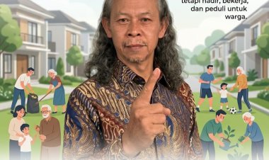 YUNIAR MUSTOFA, PAK WAWA YANG SIAP MENGABDI UNTUK RW 018 WISMA JAYA